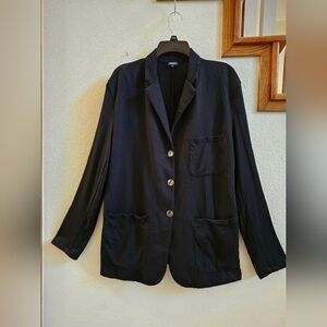 Bleusalt Big Rock Blazer Black Size 4(M-XL)